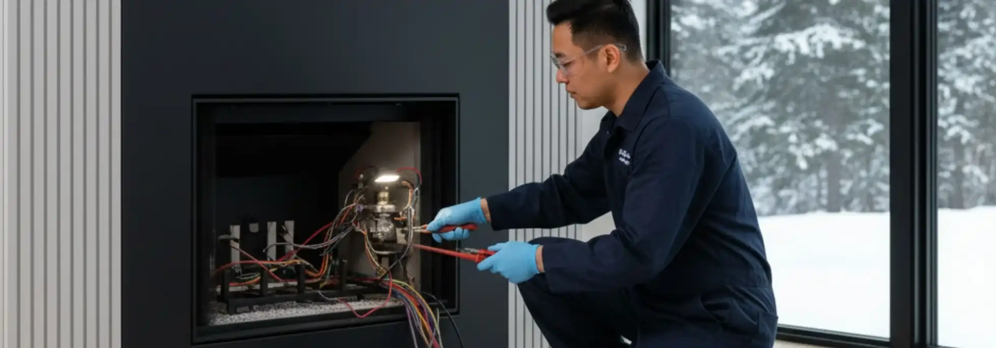  Gas Fireplace Repair - HVAC Brampton
