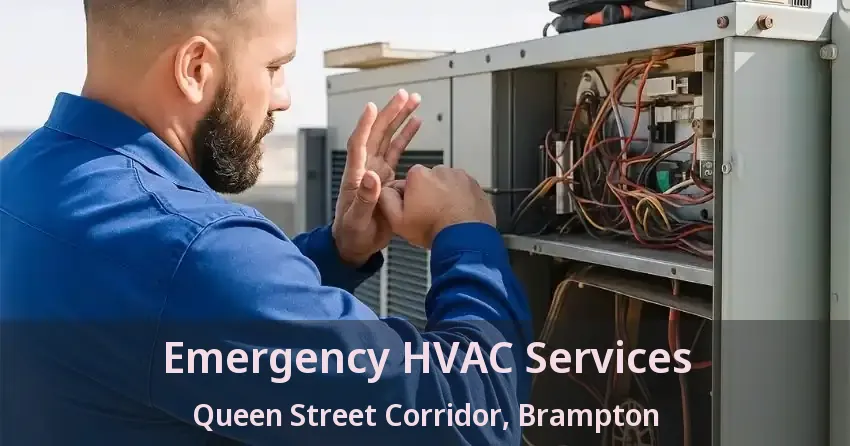 Emergency HVAC Services Queen Street Corridor, Brampton - ON