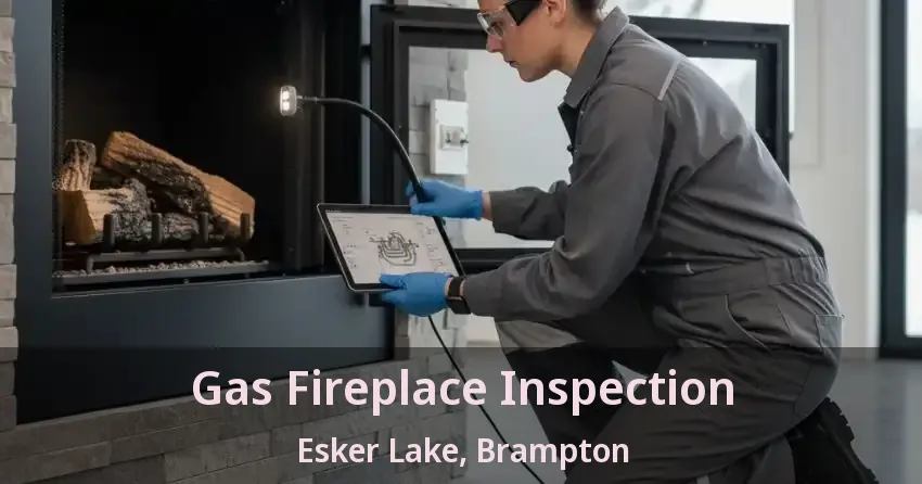 Gas Fireplace Inspection Esker Lake, Brampton - ON