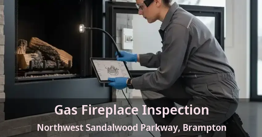 Gas Fireplace Inspection Northwest Sandalwood Parkway, Brampton - ON