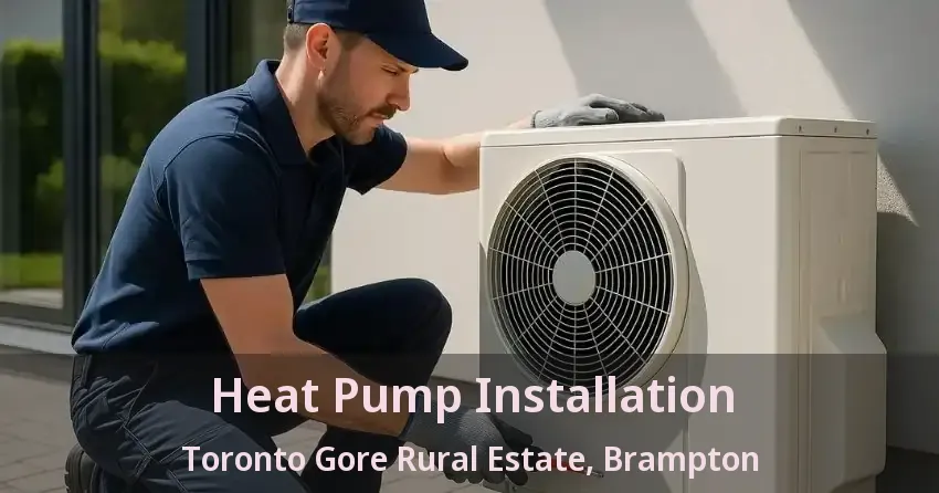 Heat Pump Installation Toronto Gore Rural Estate, Brampton - ON