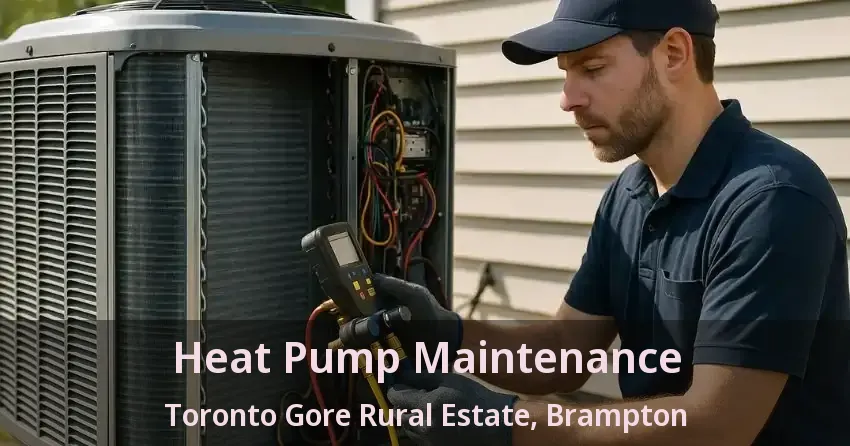 Heat Pump Maintenance Toronto Gore Rural Estate, Brampton - ON