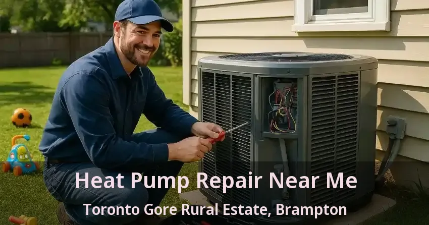 Heat Pump Repair Near Me Toronto Gore Rural Estate, Brampton - ON