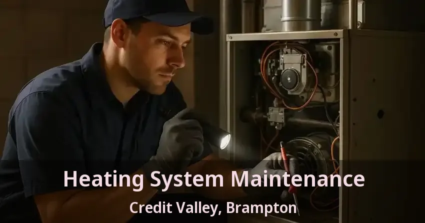 Heating System Maintenance Credit Valley, Brampton - ON