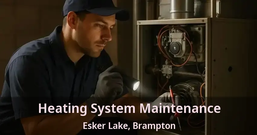 Heating System Maintenance Esker Lake, Brampton - ON