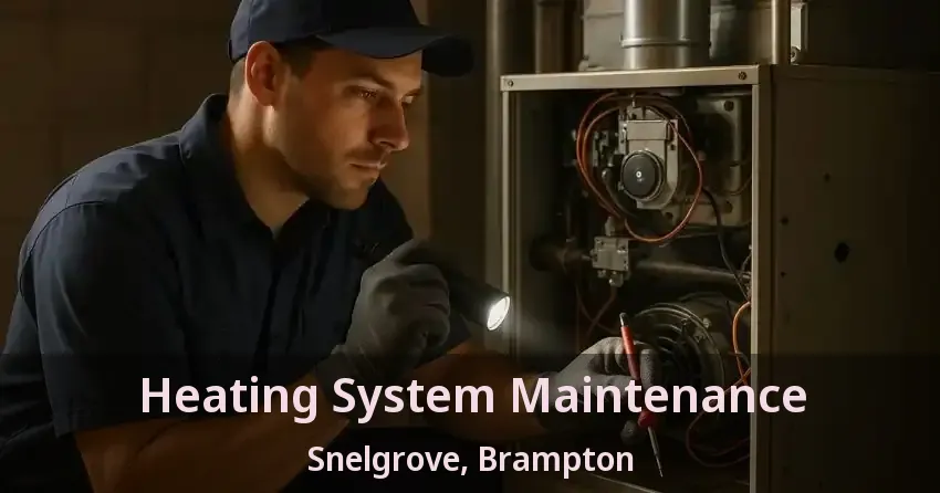 Heating System Maintenance Snelgrove, Brampton - ON