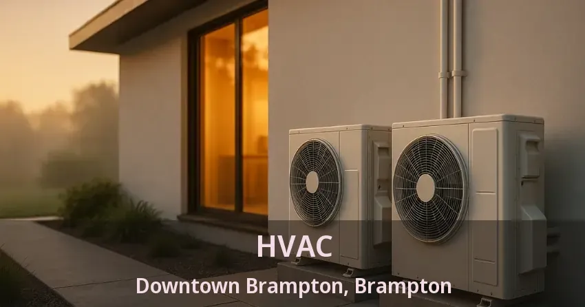 HVAC Downtown Brampton, Brampton - ON HVAC Downtown Brampton, Brampton - ON