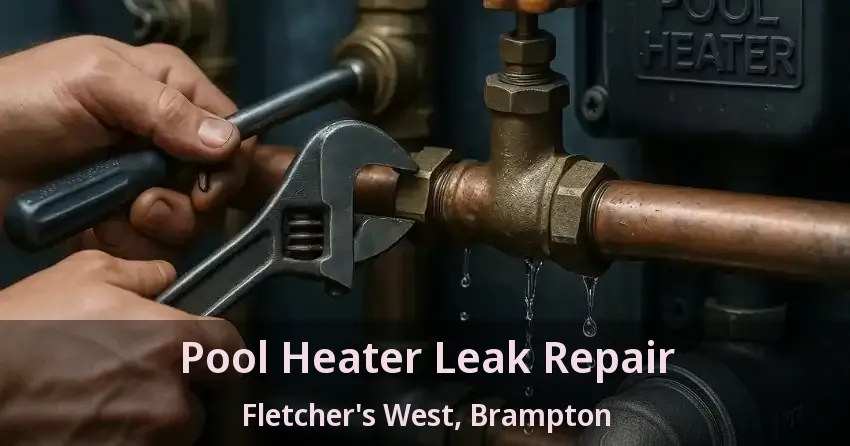 Pool Heater Leak Repair Fletcher's West, Brampton - ON
