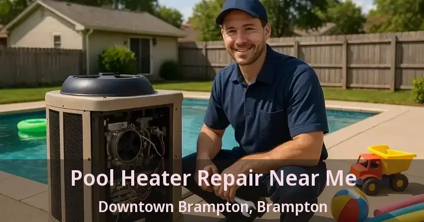 Pool Heater Repair Near Me Downtown Brampton, Brampton - ON