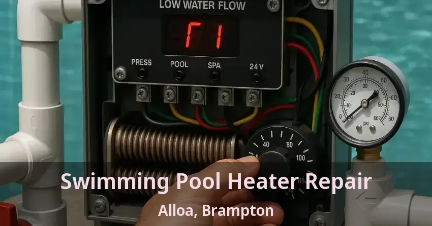Swimming Pool Heater Repair Alloa, Brampton - ON