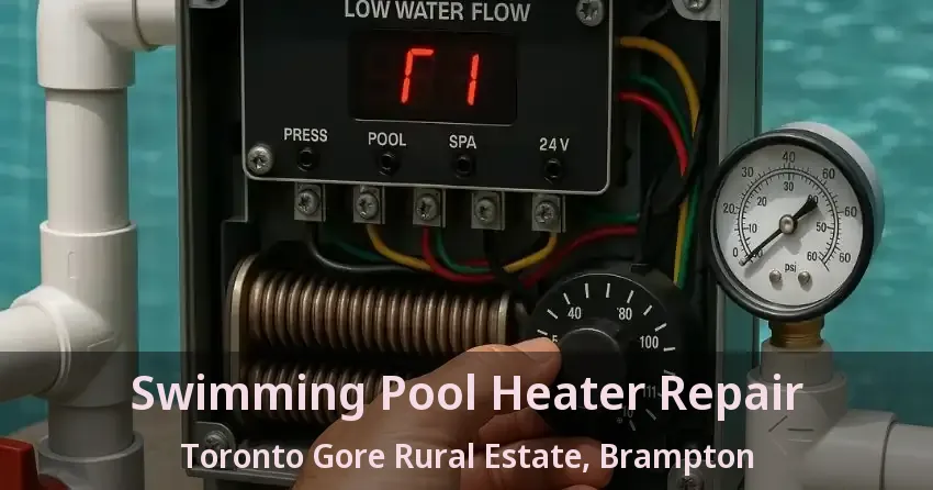Swimming Pool Heater Repair Toronto Gore Rural Estate, Brampton - ON